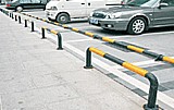 安全设施鹏翔瑞科技提供挡轮杆 汽车防撞栏 深圳挡轮管
